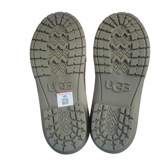 ⭐UGG Australia Women Boots Waterproof Rain Sz 7 Chevonne Geniune Sheep Fur Olive - Picture 9 of 10